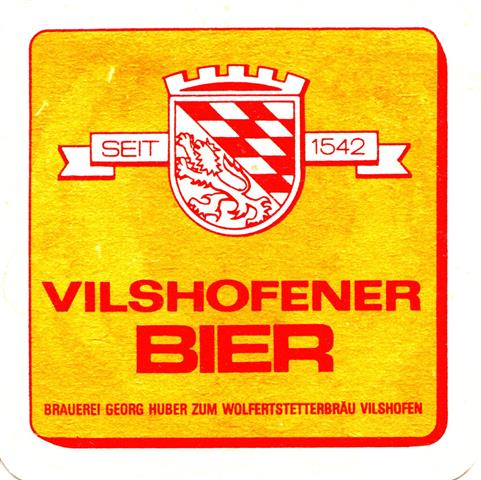 vilshofen pa-by wolfer vils 1a (quad185-u brauerei georg huber-gelbrot)